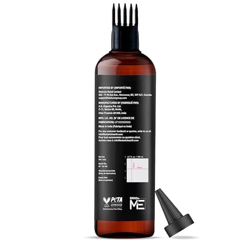 Botanic Hearth Biotin Hair Oil For Hair Growth Infused With Coffee Bean Oil & Argan Oil | Hair Strenghtening Treatment | Nourishing & Volumizing | Non GMO Verified | 6.7 fl oz