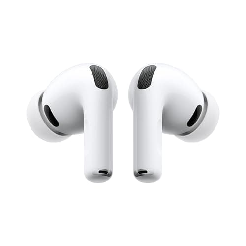 Apple AirPods Pro 3 Wireless Earbuds, Active Noise Cancellation, Live Translation, Heart Rate Sensing, Bluetooth Headphones, Spatial Audio, High-Fidelity Sound, USB-C Charging