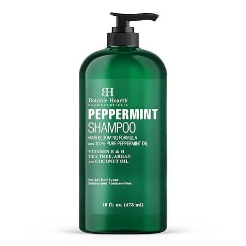 Botanic Hearth Peppermint Oil Shampoo 473 ml