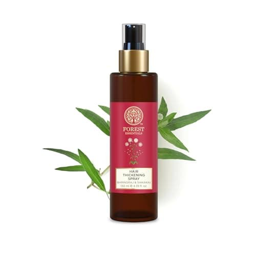 Forest Essentials Hair Thickening Spray Bhringraj & Shikakai | Volumizing Spray for Thicker, Fuller | With Vitamin B5 & Keratin | Help to boost growth