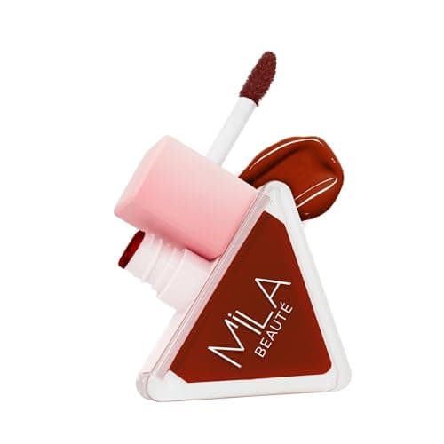 Mila Beauté Pookie Serum Liquid Blush for Face Makeup | Highly Pigmented & Easily Blendable Blusher | Non Drying Formula with Orange Peel Extracts | Suitable for Indian Skin Tones - Gummy Bear
