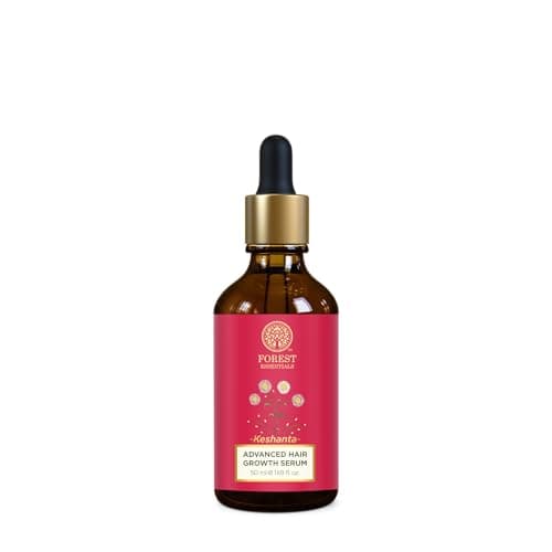Forest Essentials Ayurvedic Hair Growth Serum | With Redensyl & Anagain | Clinically Tested to be a Natural Alternative to a Hair Transplant