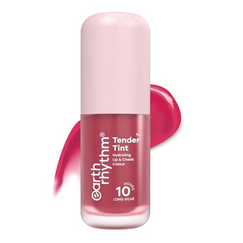 Earth Rhythm Tender Tint for Lip & Cheek with Pure Plant Pigments 10 H Stay - Rosé