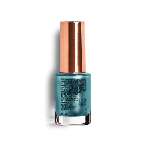 Lakme Chrome Nail Paint, Turquiose 6ml