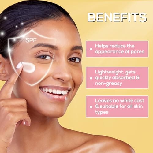 RENEE Pore Minimizing Sunscreen SPF 70 With 2% Niacinamide, 2% Peptide & 3% Multivitamins, 50Ml