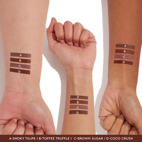 Kiro Four Play Non-Stop Airy Matte Liquid Lip Stack – Apex Brown, 6ml | 4 Brown Lipstick Shades | Long-lasting, Transfer-proof, Hydrating, Lightweight | Infused with Avocado & Apricot Oils