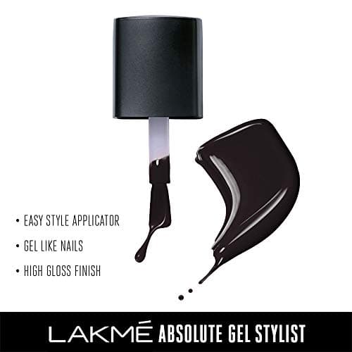 Lakmé Absolute Gel Stylist Color, Carbon, 12 ml