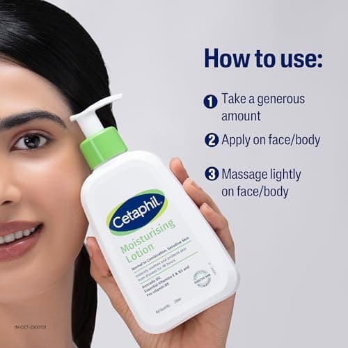 Cetaphil Moisturising Lotion 118 ml for Dry to Normal & Sensitive Skin