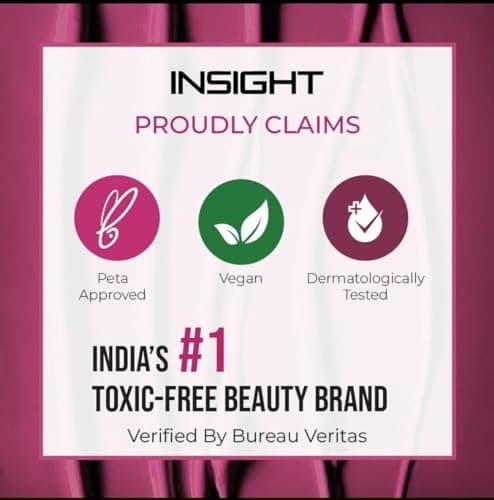 INSIGHT 24 Hrs Non-Transfer Matte Lipstick | Lightweight, Highly Pigmented, Long Wear | Kiss Proof & Smudge Proof | With Vitamin E & Jojoba Oil | Vegan, Toxin Free | Shade - 24 Instagram (3g)