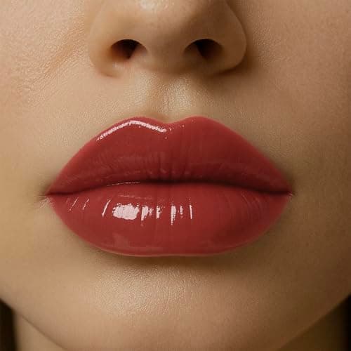 MILA BEAUTÉ Gloss Girl Lip Gloss|Enriched With Mango Seed Butter & Hyaluronic Acid |Light Weight & Non-Sticky Formula|Gives Fuller-Lip Effect & Extra Hydration | High Shine Finish-My Choice, 2.8 Ml