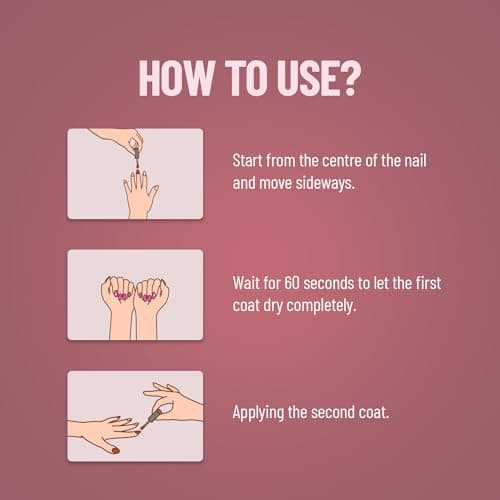 Swiss Beauty Slay Nail Color | Glossy Finish, Long Lasting Nail Paint| Chip resistant, Quick drying Nail Polish | Shade- Coffee Break, 13ml