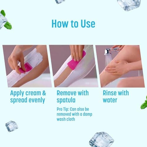 Veet Pure Hair Removal Cream for Women For Sensitive Skin - 100g | Suitable for Legs, Underarms, BikinI, Arms | Long Lasting Smoothness | Derma Tested