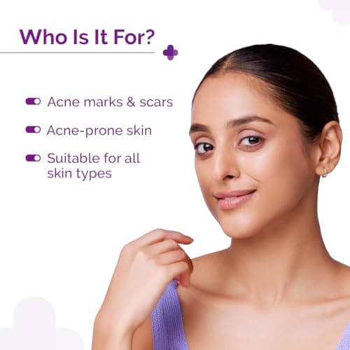 The Derma Co 10% Niacinamide Serum with 2% Zinc, Powered by Deep Penetration Formula™ | Fades Acne Marks, Controls Oil & Reduces Dark Spots | 30 ml