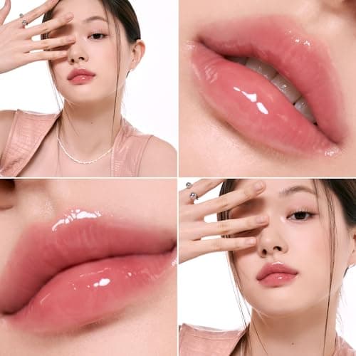 rom&nd Glasting Color Gloss (04 GRAPY WAY) | Kbeauty, Plumping, Glossy, Moisturizng, Natural Color, Long-lasting | Compact & Travel-Friendly | Suitable for Daily Use | Pack of 1