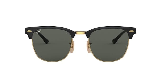 Ray-Ban Rb3716 Clubmaster Metal Square Sunglasses