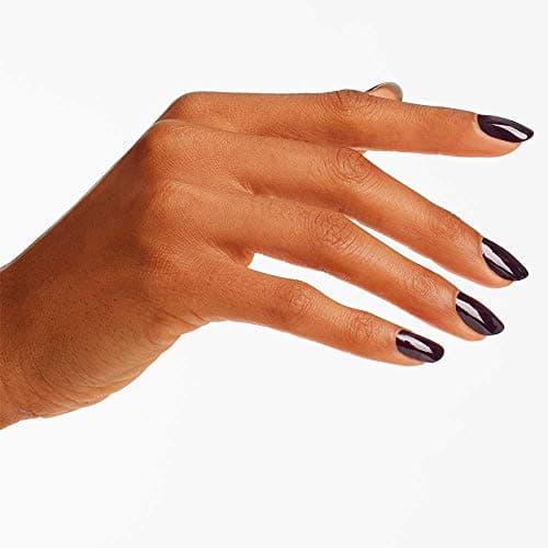 O.P.I Nail Lacquer, Glossy Finish, Black Cherry Chutney, 15Ml