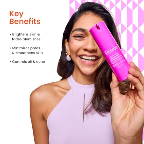 Foxtale 12% Niacinamide Face Serum with Azelaic Acid for Brightening & Oil Control | Reduces Acne, Blemishes & Acne Marks | Brightens & Smoothens Skin | Face Serum for Women & Men | 30 ml