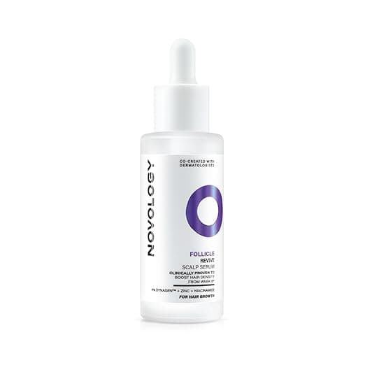 Novology Follicle Revive Scalp Serum for Hair Growth with 4% Dynagen, Zinc, Niacinimide|50ml