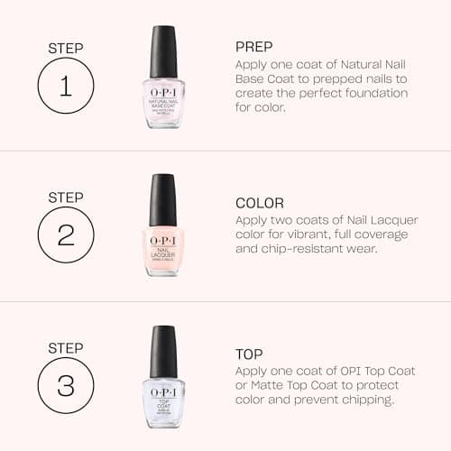 O.P.I Nail Lacquer 15 ml nail polish Long-Lasting, Glossy Nail Polish | Fast Drying, Chip Resistant