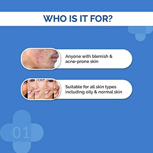 The Derma Co 3% AHA+BHA Foaming Daily Face Wash -100 ml | Controls Acne | Gently Exfoliates