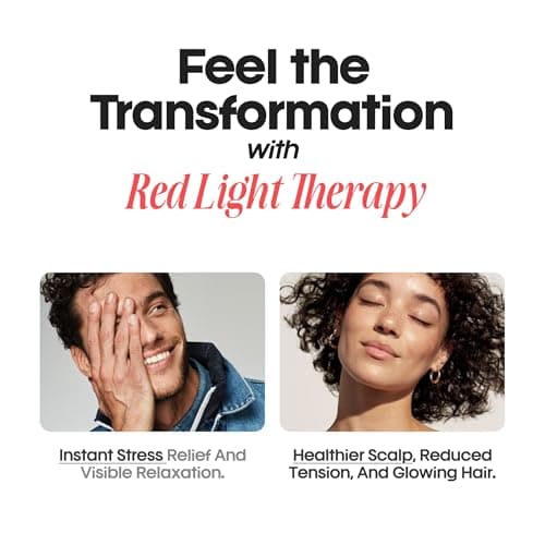 Frizty Scalp Massage | Hair Massager for Hair Growth | Head Massager | Red light for hair | 96 Silicon Kneading Points Detachable Head, Stress Relief (Lavender)