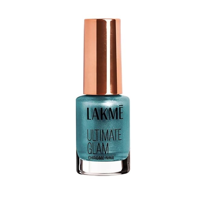 Lakme Chrome Nail Paint, Turquiose 6ml