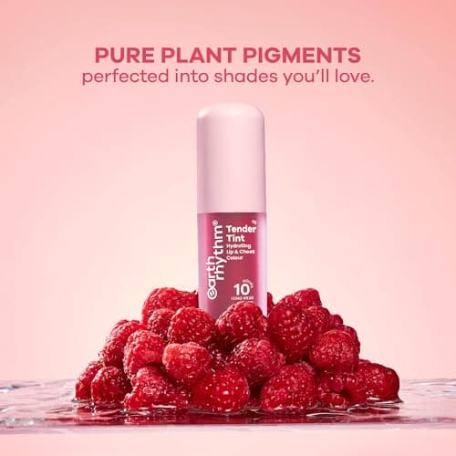 Earth Rhythm Tender Tint for Lip & Cheek with Pure Plant Pigments 10 H Stay - Rosé