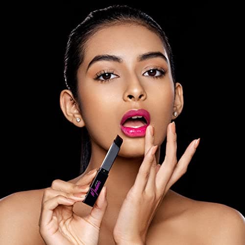 RENEE Madness Ph Lipstick | Black Lipstick With Glossy Pink Payoff| Long Lasting Nourishment, Enriched With Vitamin E & Jojoba Oil| Vegan & Paraben Free | 3gm