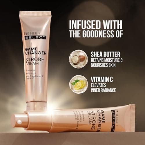 Swiss Beauty Game Changer Strobe Cream With Shea Butter & Vitamin C