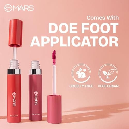 MARS Drip Lip Mist for Women (4.5 ml) (06-Cocoa Drip) | Dual Function | Buildable Color | Glossy Finish | Long-Lasting | Hydration | Light-Weight Formula | Non-Patchy Reapplication