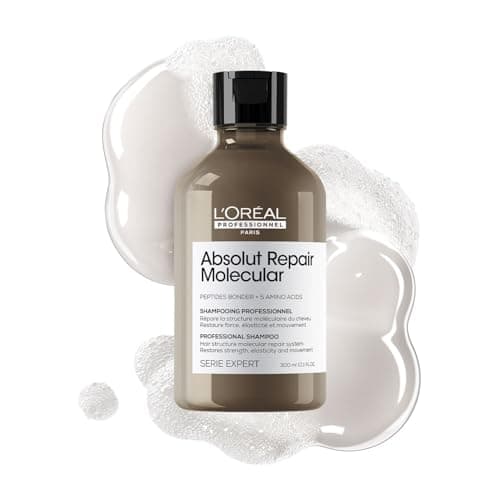 L'Oréal Professionnel Absolut Repair Molecular Sulfate-Free Deep Repairing Shampoo for Damaged Hair