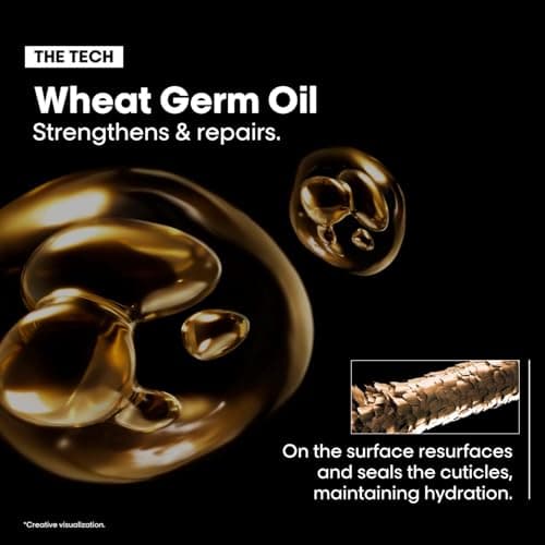 L'Oreal Professionnel Absolut Repair 10-in-1 Multi-Benefit Hair Serum for Dry Frizzy Hair - 90ml | L'Oreal Serum for dry and damaged hair| Provides softness and shine | With Wheat Protein