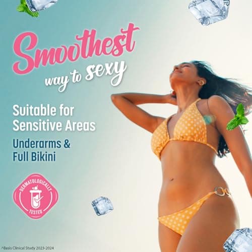 Veet Pure Hair Removal Cream for Women For Sensitive Skin - 100g | Suitable for Legs, Underarms, BikinI, Arms | Long Lasting Smoothness | Derma Tested