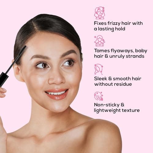 RENEE Frizz Free Hair Finishing Stick - Anti Frizz Hair Wax Stick Wand For Flyaway Hairs, Non-Sticky & Greasy Hair Fix Gel, Anti Flyaways & Baby Hair, Use As Hair Setting Spray, Biotin & Rosemary 15ml