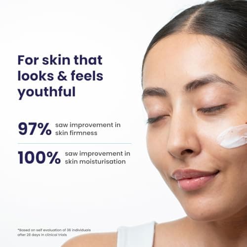 RE' EQUIL Ceramide & Hyaluronic Acid Moisturiser | Moisturizer For Face | Barrier Repair Cream | Long Lasting Hydration | Suitable For Normal To Dry Skin | 100G