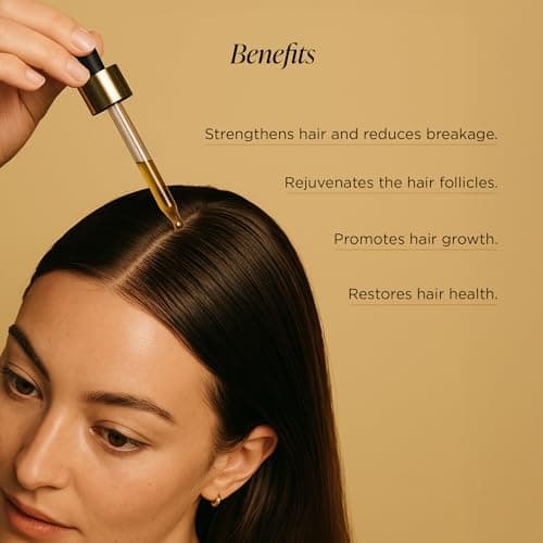 Forest Essentials Ayurvedic Hair Growth Serum | With Redensyl & Anagain | Clinically Tested to be a Natural Alternative to a Hair Transplant