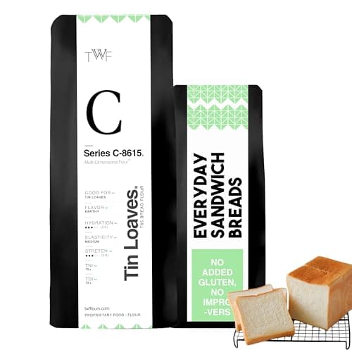 TWF Flour | Series C 8615 | 10kg | T65 Bread Flour | Unbleached Strong Bread Flour