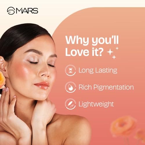 MARS Liquid Blush Hour (12 ml) (02-TWILIGHT) | Dewy-Matte Finish | Highly Pigmented | Lightweight & Long-Lasting Formula | Effortless Application