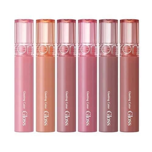 rom&nd Glasting Color Gloss (04 GRAPY WAY) | Kbeauty, Plumping, Glossy, Moisturizng, Natural Color, Long-lasting | Compact & Travel-Friendly | Suitable for Daily Use | Pack of 1