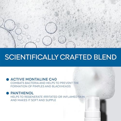 Sebamed Clear Face Cleansing Foam for Acne prone Skin 150 ml I pH 5.5 I Gentle, Effective hydrating cleanser for pimples | Face wash |men & womenl Oil Free l Clinically proven l Toxin free