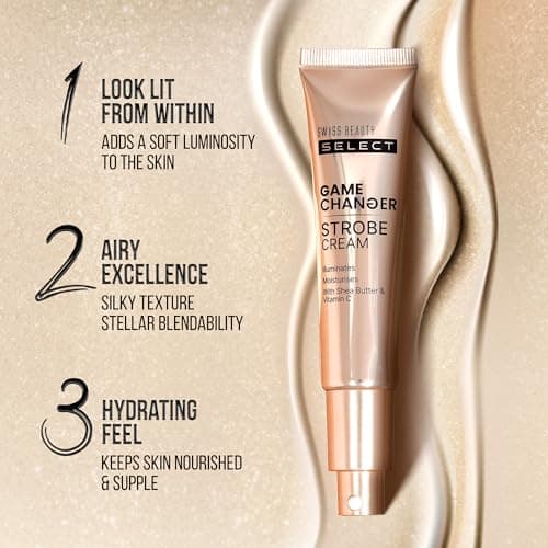 Swiss Beauty Game Changer Strobe Cream With Shea Butter & Vitamin C
