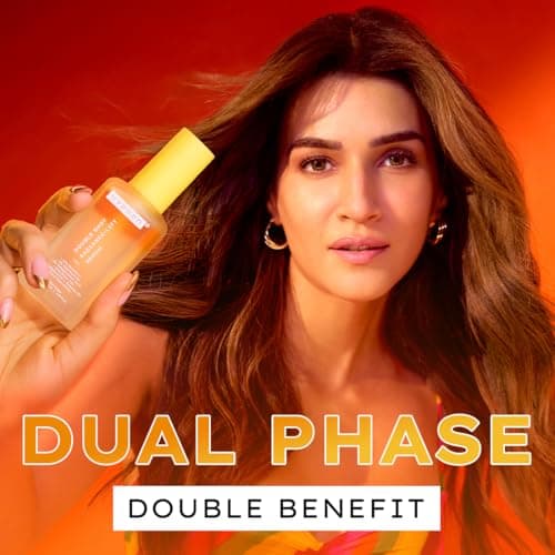 Hyphen 18% Brightening + 20% Collagen Face Serum | Double Shot Serum with 11% Mandarin 5% Niacinamide 2% PGA & Bakuchiol | Winter Skincare | Brightening, Hydrating & Collagen Boost for Dry Skin - 50ml