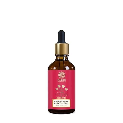 Forest Essentials Ayurvedic Hair Growth Serum | With Redensyl & Anagain | Clinically Tested to be a Natural Alternative to a Hair Transplant