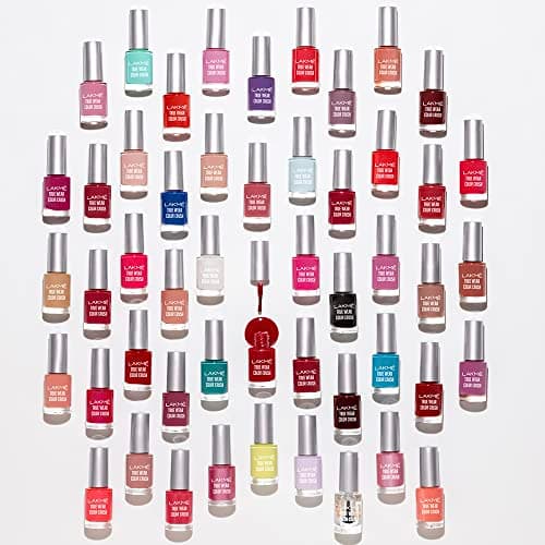 Lakme True Wear Color Crush Nail Polish, Long Lasting & Vibrant Nail Paint, 71, 6ml