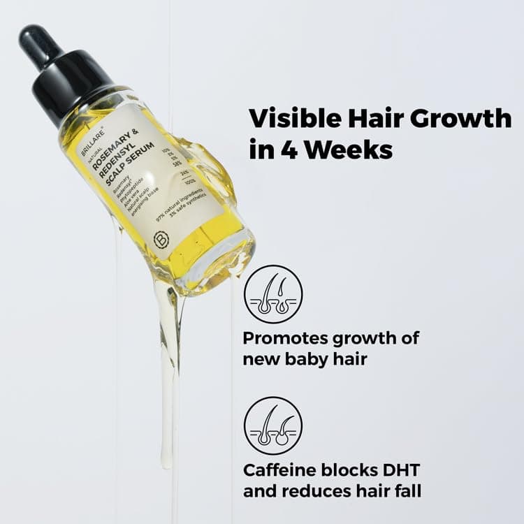 Brillare Rosemary & Redensyl Scalp Serum - 30ml