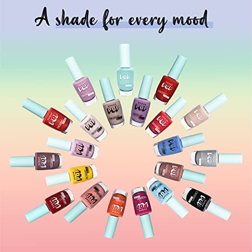 SUGAR POP Nail Lacquer 08 Silk Stockings (Cool Toned Nude) | Dries In 45 Seconds | Chip-Resistant | Glossy Finish | High Shine | Nail Polish For Women, 10 ml