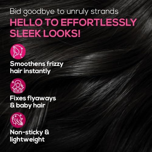 RENEE Frizz Free Hair Finishing Stick - Anti Frizz Hair Wax Stick Wand For Flyaway Hairs, Non-Sticky & Greasy Hair Fix Gel, Anti Flyaways & Baby Hair, Use As Hair Setting Spray, Biotin & Rosemary 15ml