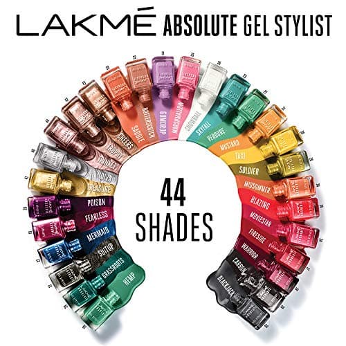 Lakmé Absolute Gel Stylist Color, Carbon, 12 ml