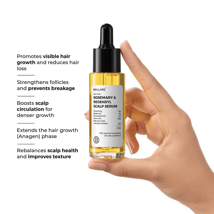 Brillare Rosemary & Redensyl Scalp Serum - 30ml