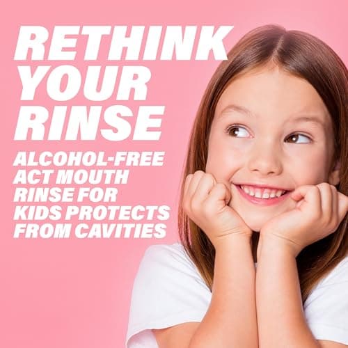 ACT Kids Anti-Cavity Fluoride Rinse, Bubblegum Blowout